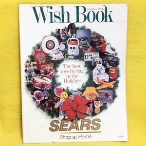 Sears 1996 Holiday Wish Book Christmas Barbie, Nintendo, Star Wars